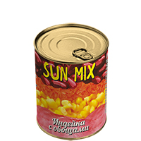 Индейка с овощами Sun Mix