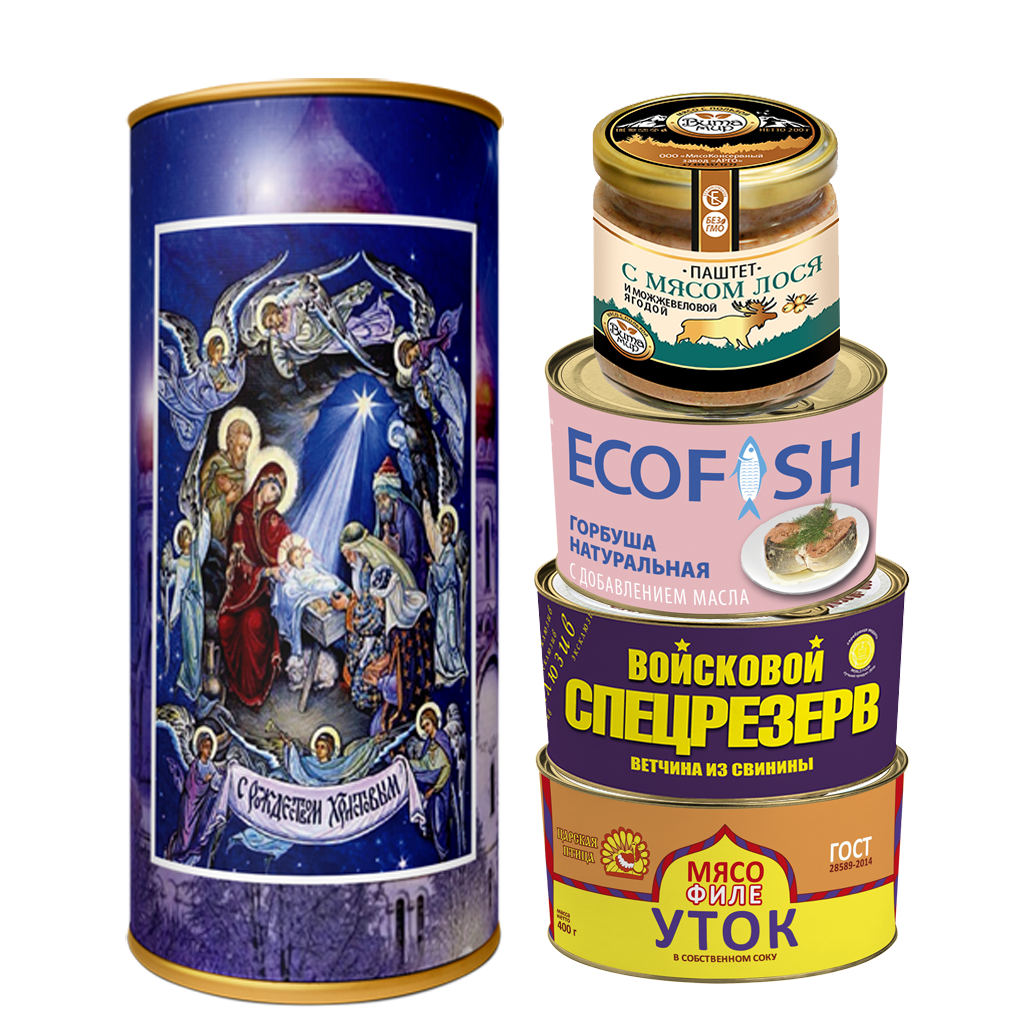 Рождественский подарочный набор №25 в ТУБУСЕ