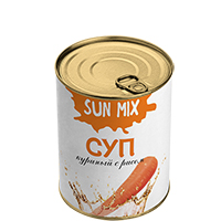 Суп куриный с рисом Sun Mix