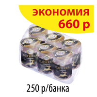 ОЛЕНИНА ТУШЕНАЯ 340г ГОСТ ВитаМир (упаковка 6 б.)